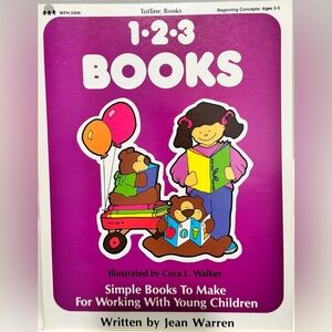Totline Books Kids Reading Activity Book (1989)